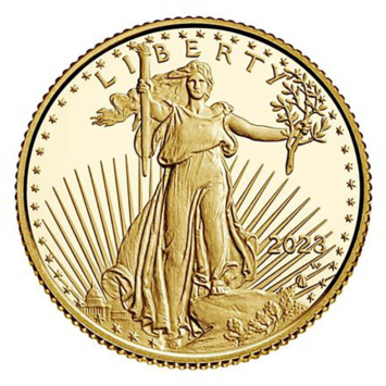 1 uncja Amerykański Orzeł złota moneta
