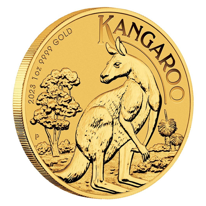 1 uncja Australijski Kangur złota moneta - obrazek 3