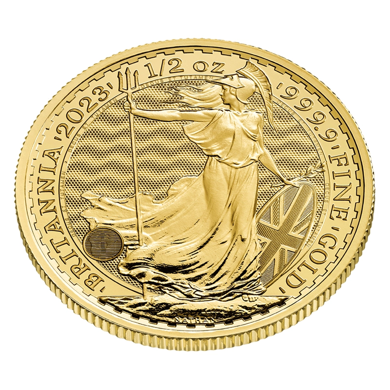 1 uncja Britannia złota moneta - obrazek 8