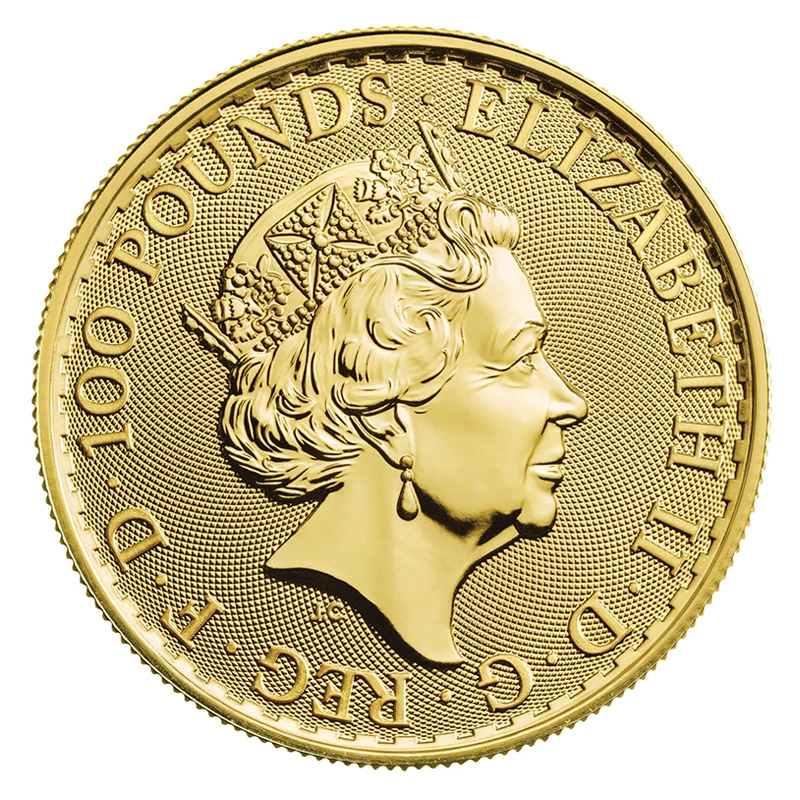 1 uncja Britannia złota moneta - obrazek 2
