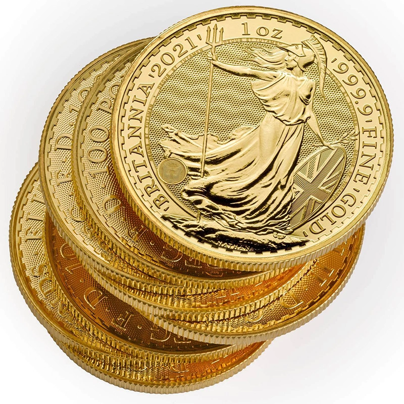 1 uncja Britannia złota moneta - obrazek 5