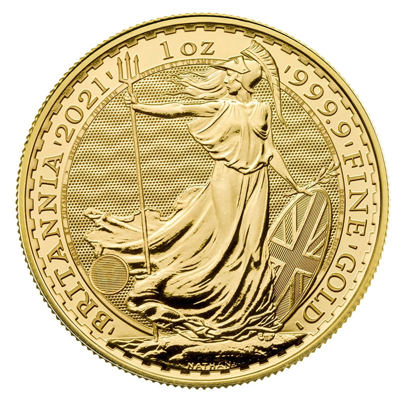 1 uncja Britannia złota moneta