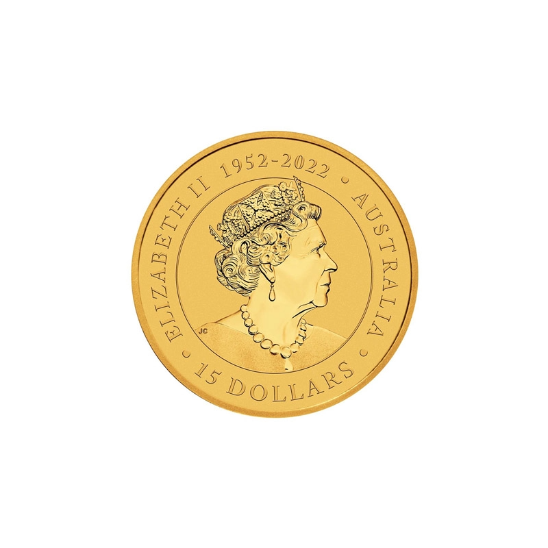 1/10 uncji Australijski Kangur złota moneta - obrazek 2