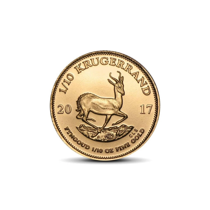 1/10 uncji Krugerrand złota moneta - obrazek 2