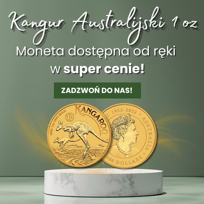 Australijski Kangur 1oz w najlepszej cenie!